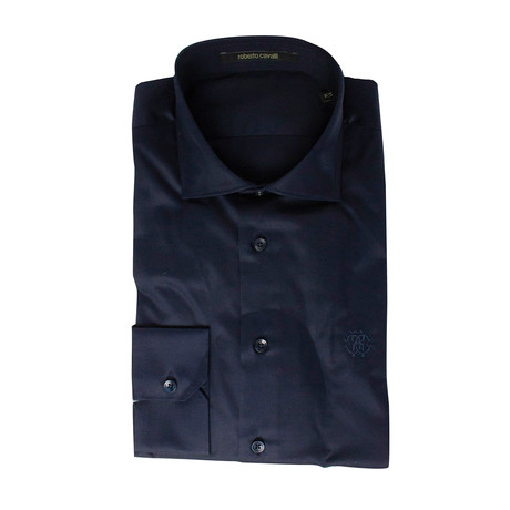 Comfort Fit Dress Shirt // Navy (US: 18R)