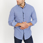 Blanc // Button Up // Blue (Small)