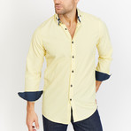 Blanc // Button Up // Yellow (X-Large)