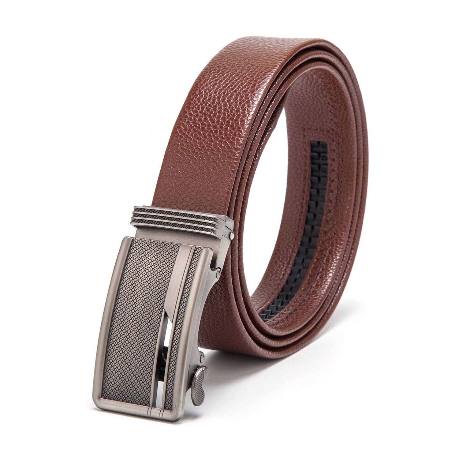 Leather Buckle Dress Belt 2056 // Brown - LandMark - Touch of Modern