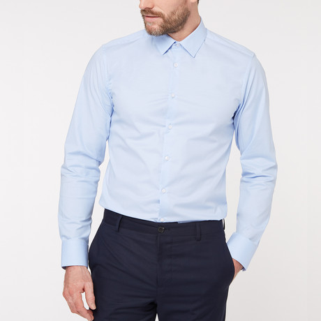 Regular Fit Business Shirt V2 // Blue (XL)