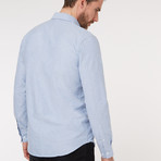 Slim Fit Casual Shirt // Blue (XS)