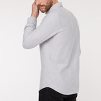 Slim Fit Casual Shirt // Gray (L)
