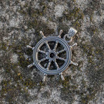 Handwheel Pendant // Silver