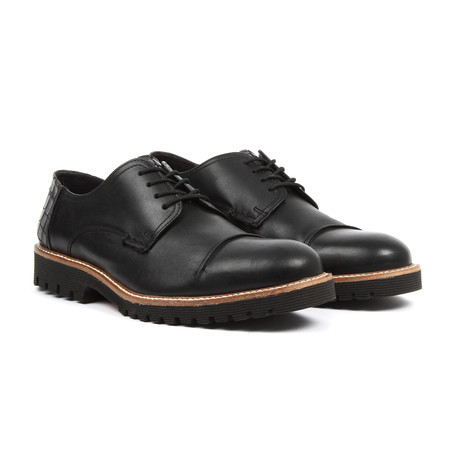 Cap-Toe Dress Shoe // Black (US: 6)