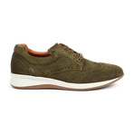 Franchesco Wingtip Casual Sneakers // Army Green (US: 10)