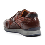 Dress Sneakers // Brown Crocodile (US: 6)