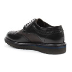 Brogue Shoes // Black + Grey (US: 8)
