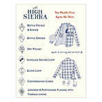 High Sierra Flannel // Red Ember Creek (XS)