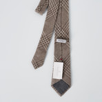Patterned Slim Tie // Beige