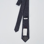 Speckled Slim Tie // Denim Blue