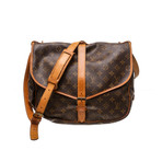 Louis Vuitton // Monogram Canvas Leather Saumur 35 cm Messenger Bag // AR1911 // Pre-Owned