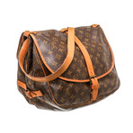 Louis Vuitton // Monogram Canvas Leather Saumur 35 cm Messenger Bag // AR1911 // Pre-Owned