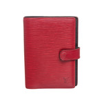 Louis Vuitton // Epi Leather Small Ring Agenda Holder Cover V2 // Red // Pre-Owned