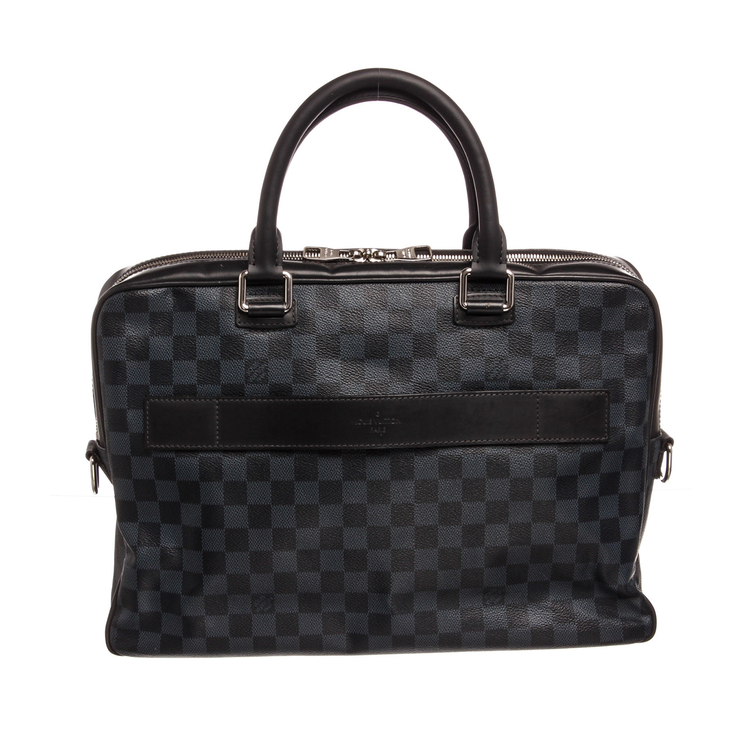 Louis Vuitton // Damier Cobalt Canvas Leather Porte Document Business Bag // FL0184 // Pre-Owned ...