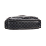Louis Vuitton // Damier Cobalt Canvas Leather Porte Document Business Bag // FL0184 // Pre-Owned