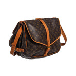 Louis Vuitton // Monogram Canvas Leather Saumur 35 cm Messenger Bag // AR0962 // Pre-Owned