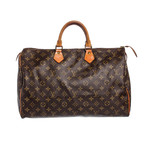 Louis Vuitton // Monogram Canvas Leather Speedy 40 cm Bag // 841SA // Pre-Owned