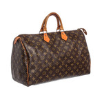 Louis Vuitton // Monogram Canvas Leather Speedy 40 cm Bag // 841SA // Pre-Owned