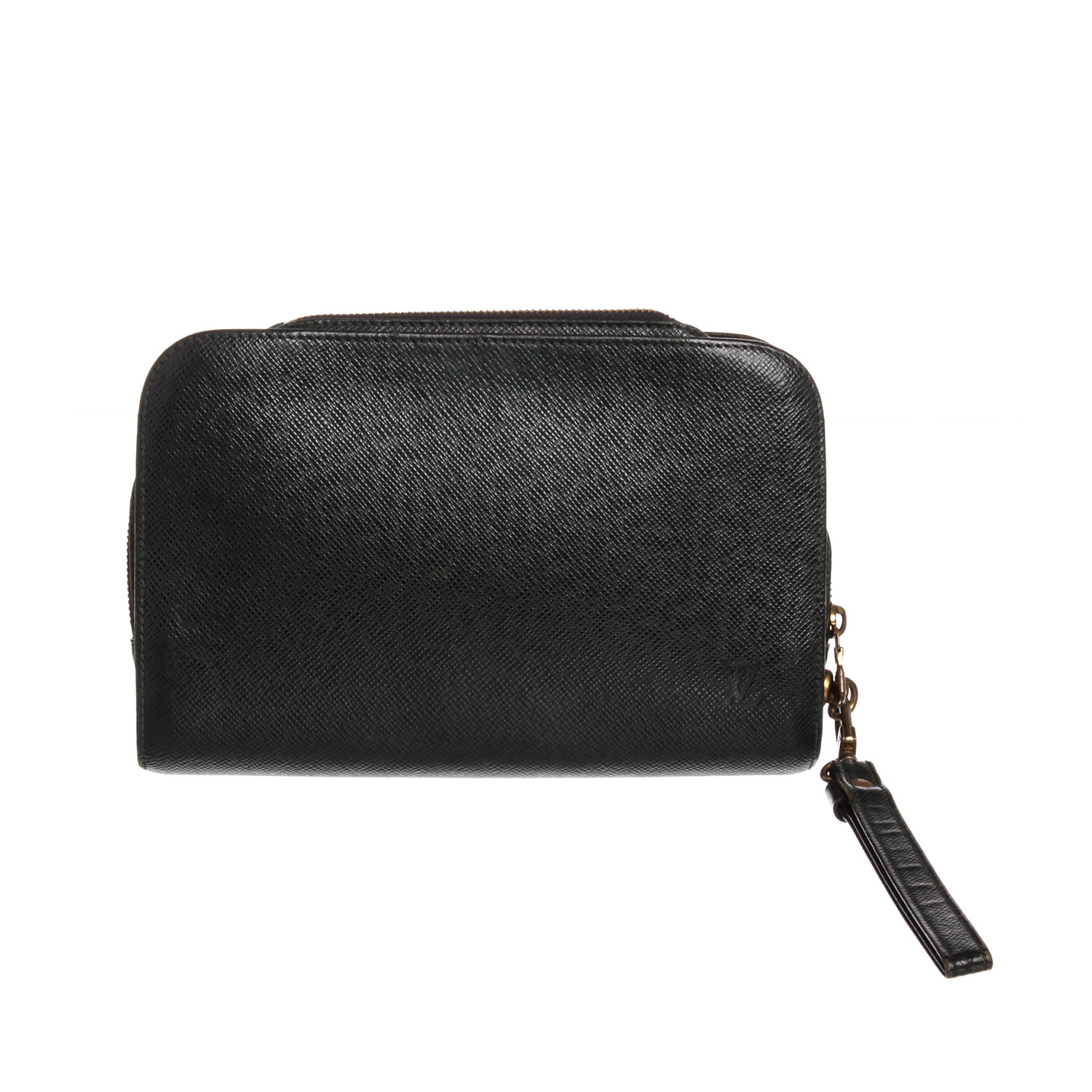 Louis Vuitton // Dark Green Taiga Leather Baikal Clutch Organizer Bag //  VI0031 // Pre-Owned - Marque Supply - Touch of Modern