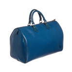 Louis Vuitton // Blue Epi Leather Speedy 40 cm Bag // MI1920 // Pre-Owned