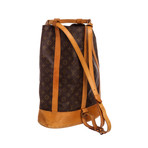 Louis Vuitton // Monogram Canvas Leather Randonne Backpack // 8910A2 // Pre-Owned