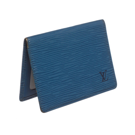 Pre-owned Louis Vuitton Wallet In Navy