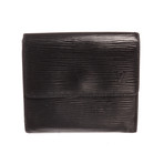 Louis Vuitton // 2017 Black Epi Leather Elise Wallet // SP2007  // Pre-Owned