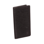 Louis Vuitton // Black Epi Leather Checkbook Holder Wallet // CA0976 // Pre-Owned
