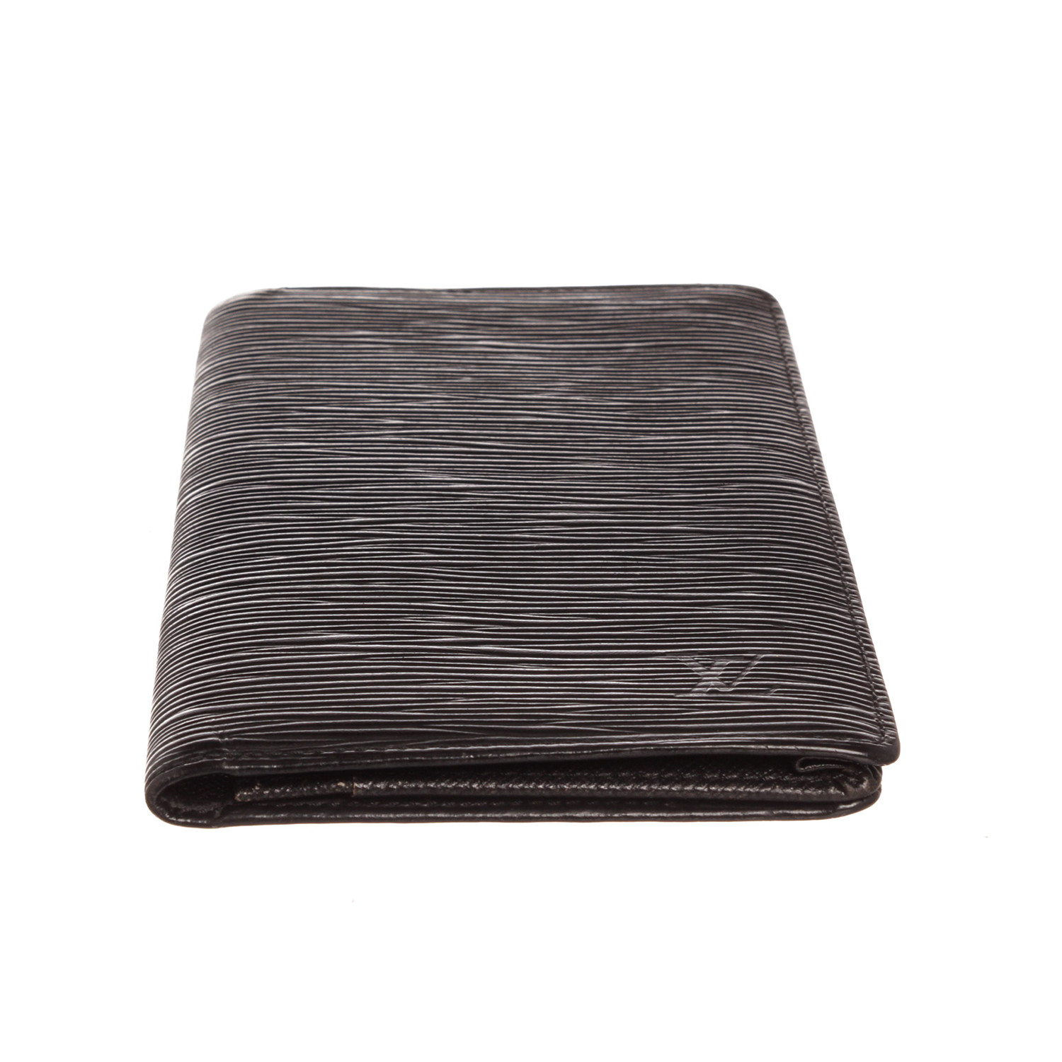Louis Vuitton // Black Epi Leather Checkbook Holder Wallet // CA0976 //  Pre-Owned - Marque Supply - Touch of Modern
