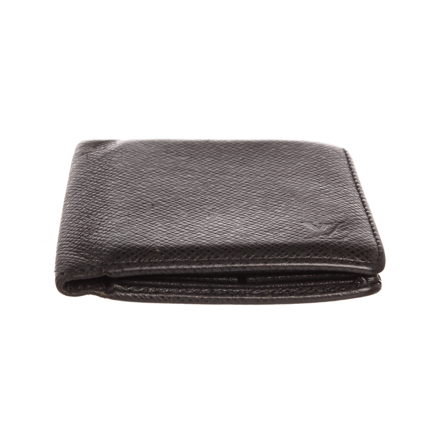 Louis Vuitton // Black Taiga Leather Bifold Wallet // CT0027 // Pre-Owned - Pre-Owned Designer ...
