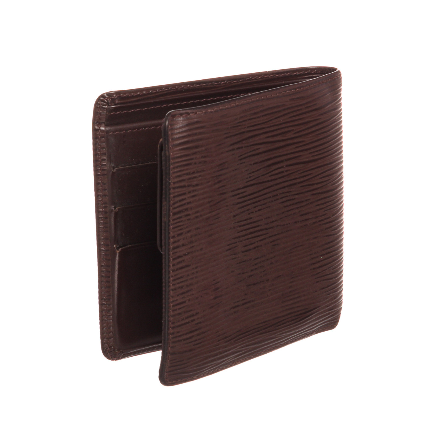 Louis Vuitton Brown Leather Wallet - Men - 1742908831