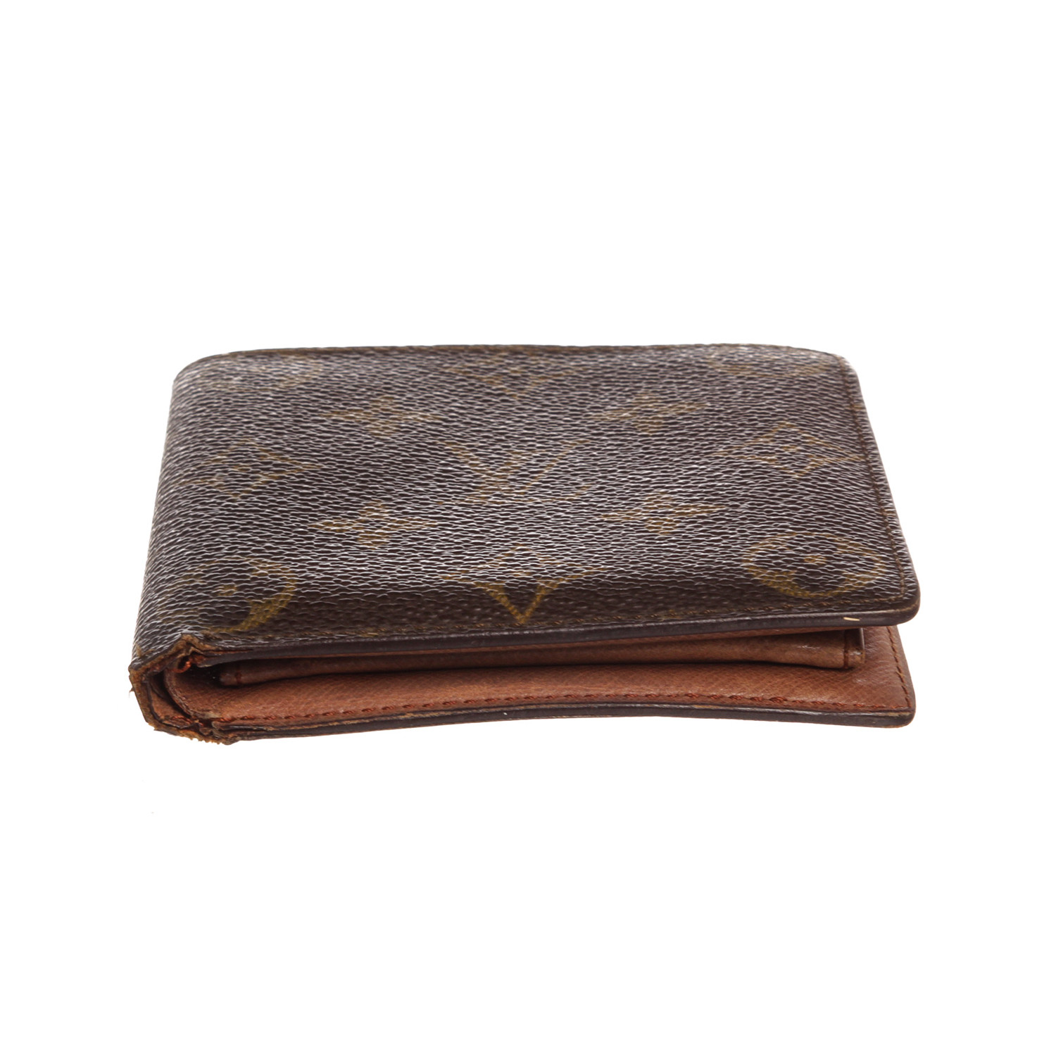 Louis Vuitton Brown Vintage Leather Marco Wallet