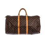 Louis Vuitton // Monogram Canvas Leather Keepall 55 cm Duffle Bag Luggage // SP1926 // Pre-Owned