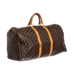 Louis Vuitton // Monogram Canvas Leather Keepall 55 cm Duffle Bag Luggage // SP1926 // Pre-Owned