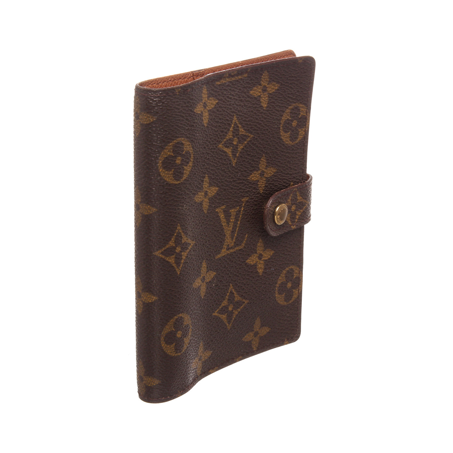 Louis Vuitton // Brown Monogram Leather Small Agenda Cover // CA1918 // Pre-Owned - Pre-Owned ...
