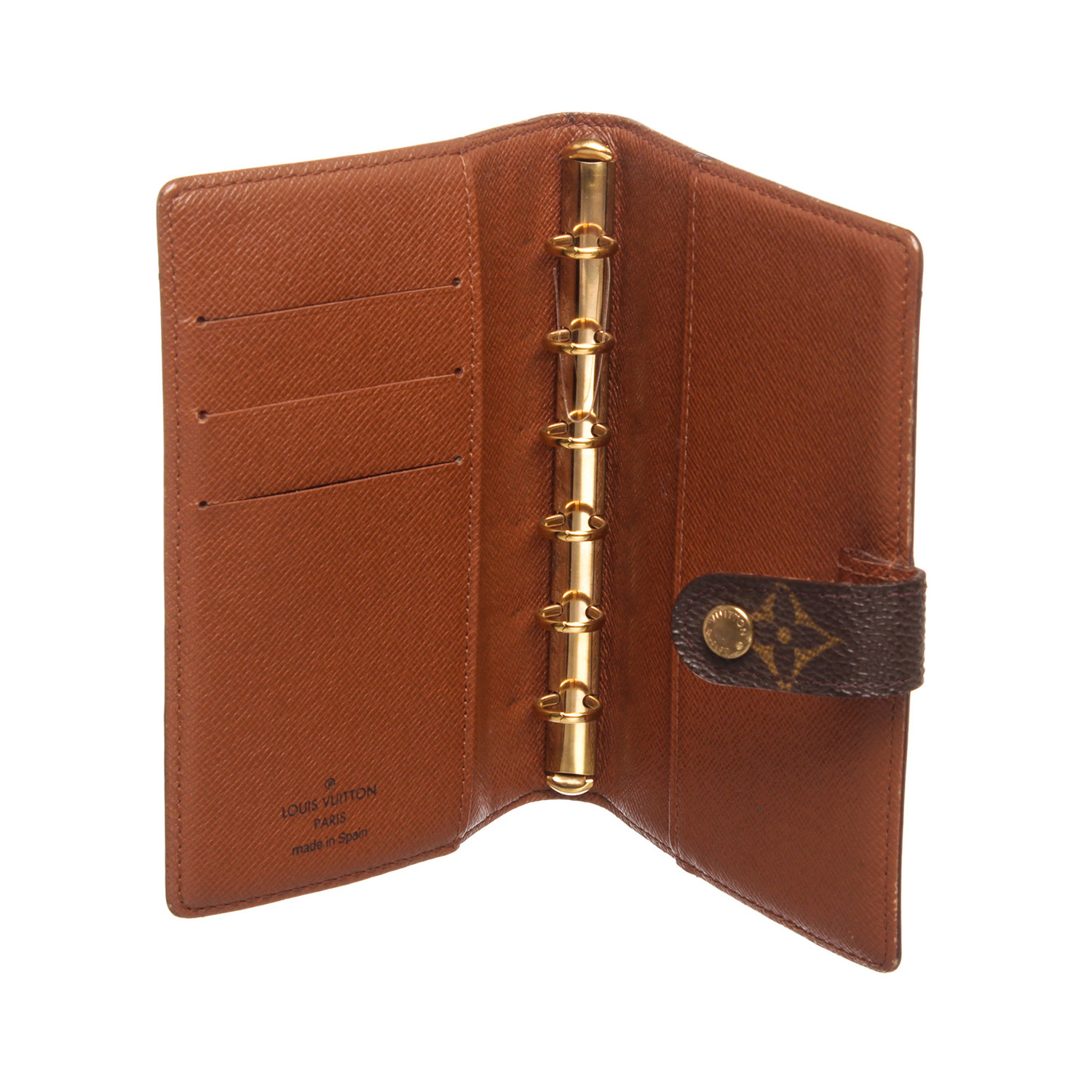 Louis Vuitton // Brown Monogram Leather Small Agenda Cover // CA1918 // Pre-Owned - Pre-Owned ...