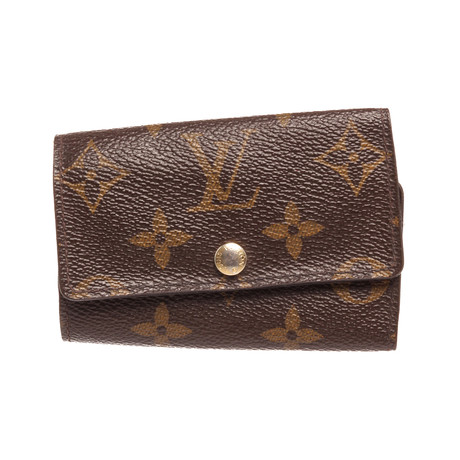 Louis Vuitton // 2012M Monogram Canvas Leather 6 Key Holder // CT4174  // Pre-Owned
