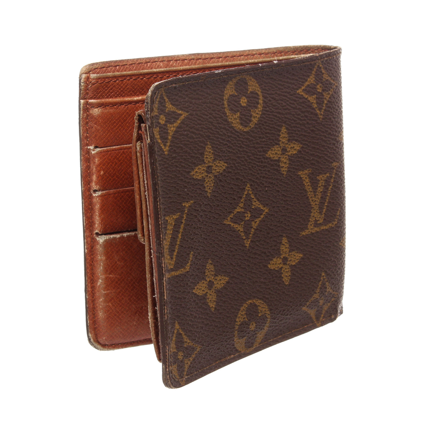 Louis Vuitton // Monogram Canvas Leather Marco Bifold Wallet // CA0941 // Pre-Owned - Marque ...