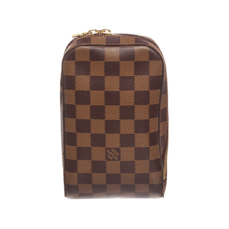 Louis Vuitton // Damier Ebene Geronimos Crossbody Waist Bag // CA0074 // Pre-Owned
