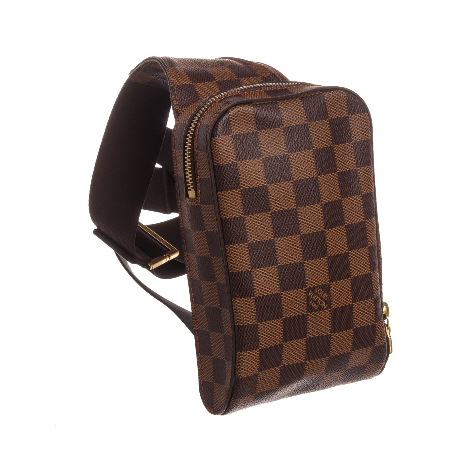 Louis Vuitton // Damier Leather + Canvas Shoulder Bag // Ebene // Pre-Owned  - Pre-Owned Designer Bags - Touch of Modern