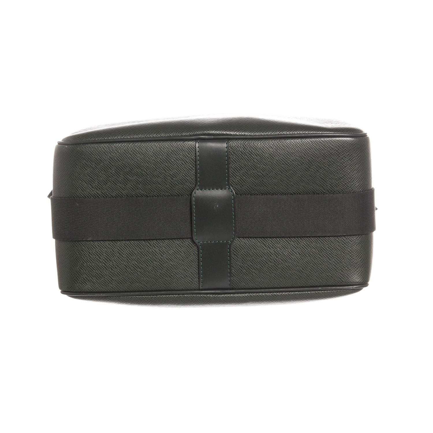 Louis Vuitton // Green Taiga Leather Reporter PM Camera Messenger Bag ...
