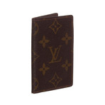 Louis Vuitton // Monogram Canvas Leather Vintage Card Holder Wallet // 822 // Pre-Owned