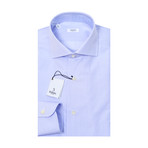 Classic Check Dress Shirt // Light Blue (US: 18R)