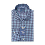 Dandy Life Checkered Flannel Shirt // Blue (US: 17R)