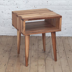 Ciao Open Box + Reef Side Table // Teak + Natural