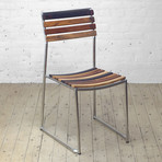 Slade Dining Chair // Mixed Wood + Oiled