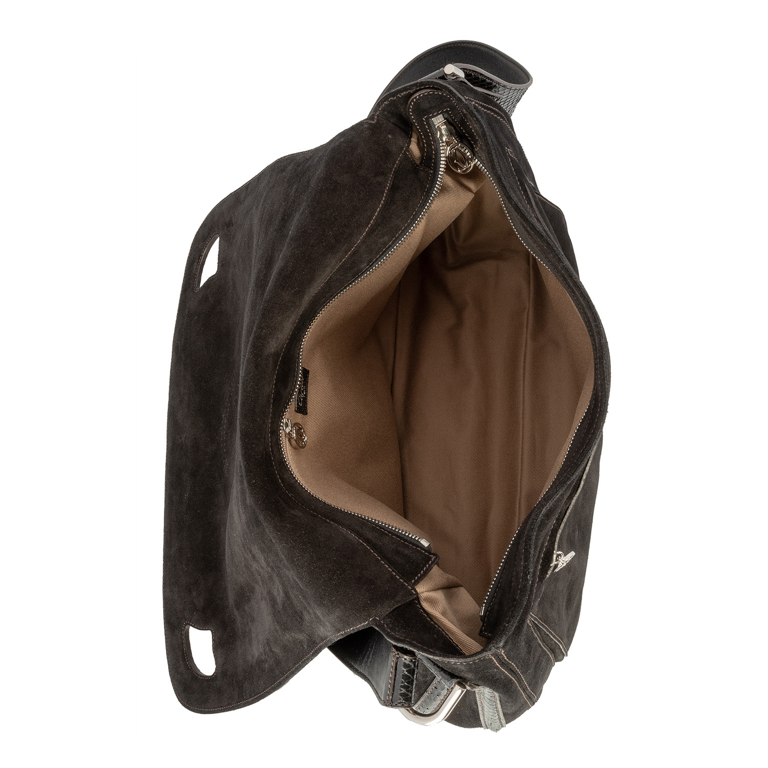 Cartier // Black De Dama Leather Handbag // Pre-Owned - Pre-Owned Designer Bags & Accessories ...