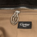 Cartier // Black De Dama Leather Handbag // Pre-Owned