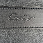 Cartier // Black Leather Bag // Pre-Owned